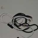 Flutesan 4 Pcs Glitter Phone Lanyard Bling Cell Phone Lanyard with 4 Transparent Pads for Woman