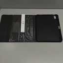 Harvopu Compatible for iPad 11th 10th Generation Case with Keyboard, Folio Cover with Pencil Holder, Multi-Touch Trackpad, 7 Color Backlit, Detachable Keyboard for iPad (A16) 11th/10th Gen (Black)