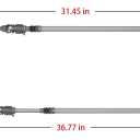 000954 000-954 Telescopic Steering Shaft Fit for 2009-2010 Dodge Ram 2500/Dodge Ram 3500 & 2009 2010 2011 2012 2013 2014 2015 2016 2017 2018 2019 Ram 2500/Ram 3500 Steering Column