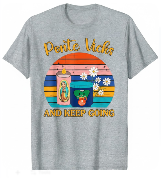 Ponte Vicks And Keep Going Vintage T-Shirt Medium