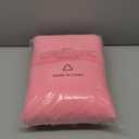 Table Skirts for Rectangle Tables 8ft - 2 Pack One-Piece Pink Tablecloths and Skirt, Wrinkle Resistant Ruffles Elastic Cover for Banquets, Weddings, Events, Parties (96" x 30" (Rectangular) 2Pack)