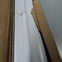 CHICOLOGY Cordless Mini Blinds, 1 Inch Vinyl Window Blinds, Room Darkening & Privacy, Easy Install with Adhesive Brackets, Child Safe, for Windows, Doors & Campers, Midnight White,32" W x 48" H