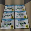 6 x Gimme Seaweed Grab & Go Organic Premium Roasted Seaweed Snacks, Sea Salt, 5 Count Trayless, Keto, Vegan, Gluten-Free, Great Source of Omega3s and Iodine, Healthy On-The-Go Snack for Kids and Adults (EXP 07/21/26)