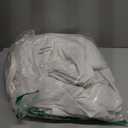 MIULEE Ivory White Velvet Curtains 96 inches Long 2 Panels - Luxury Pinch Pleated Room Darkening Window Drapes for Bedroom Living Room Thermal Insulated Super Soft, Back Tab Rod Pocket Elegant Decor