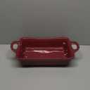 Rachael Ray Solid Glaze Ceramics Bakeware / Baking / Lasagna Pan, 9 Inch x 13 Inch, Red