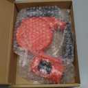 360° TangleFree Retractable Dog Leash with Flashlight, Dispenser and Poop Bag HeavyDuty Nylon Tape for Small, Medium Dogs and Cats OneHanded Brake and Lock, Red