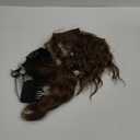REECHO Clip in Hair Extensions, 4PCS 14" Short Wavy Hair Extensions Invisible Lace Weft Natural Soft Hairpieces for Women Light Brown