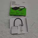 Belkin RockStar 3.5mm Audio with USB-C Charge Adaptor Included, USB-C Audio Adaptor Compatible with iPad Pro, Galaxy, Note, Google Pixel, LG G6, Sony Xperia, OnePlus and More - Black