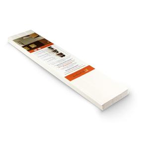 Accent Wall Panels - 3 Foot Reversible PVC Wall Panels for Interior Wall Decor, Easy to Install Wainscoting Panels for Wall Home Decor - Home Improvement White PVC Panels for Walls (6 Piece) Accent Wall Panels - 3 Foot Reversible PVC Wall Panels for Interior Wall Decor, Easy to Install Wainscoting Panels for Wall Home Decor - Home Improvement White PVC Panels for Walls (6 Piece)