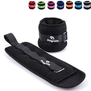 Ankle Weights,  Wrist Arm Leg Weights for Women, Kids and Men, Comfortable and Soft, Pretty Sturdy, Perfect for Dancing, Running, Walking, Fitness, Workout (Black - 12 lbs Pair)