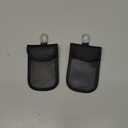 Coorattyes Faraday Key Fob Protector, Faraday Bags for Car Keys (Red and Blue)