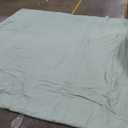 Litanika Oversized King Comforter Set 120x120, 3 Pieces Sage Green Super King Lightweight Solid Bedding Set, All Season Fluffy Bed Set Quilt Blanket