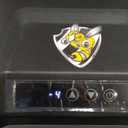 YELLOW JACKET 12 Volt Car Refrigerator, 16 Quart Electric Cooler, Portable Car Fridge for Outdoor Camping Travel, 12V/24V DC 110~240 Volt AC Refrigerator for Truck RV Home Office,-4-68