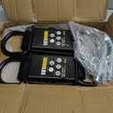 KJE 5/8" Heavy-Duty Stake Pocket D-Ring Anchors |18,000 lbs Breaking Load | Adjustable Tie-Down with Anti-Loss Cord |Reliable Tie-Downs for Flatbed Trucks & Trailers (4-Pack)