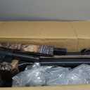 Hunting Chair with Removable Camouflage Cover, 360 Degree Silent Swivel Hunting Seat with Adjustable 4 Legs Height and Armrests, Tool-Free Foldable Ground Blind Chair, Portable Seat