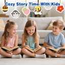 WaldyWop Crochet Kit for Beginners: 3 Animal & Flower Bookmarks Knitting Kits for Girls w/Easy Yarn, Crochet Hook & Easy Video Tutorials - Wobbles Crochet Animal Kit for Kids, Birthday Gifts for Women (yellow,blue,pink)