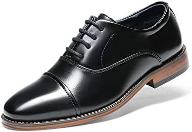 Bruno Marc Boy's Classic Oxfords Dress Shoes, Size 12