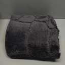 Large Dog Door Mat for Muddy Paws, 32x47 Absorbent Dirt Trapper Long Door Mat, Non-Slip Washable Mud Mat for Dogs, Polyester Microfiber Soft Pet Rug Mat for Entryway, Mud Dog Paws, Patio (Gray)