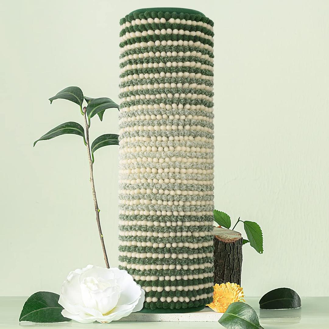 BSICPRO Large Bathroom Rugs, Bath Mat Rug for Bathroom Non Slip 24 x 36 Inches Water Absorbent Chenille Bathroom Floor Mats Machine Washable (Sage and Cream)