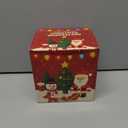 2025 Kids Box  DIY Christmas Organizer Bucket with Stickers & Mini Toys, Fidget Toy Pack, Multi-Item Fidget Toys, Creative Holiday Craft Kit for Girls Boys, Santa & Snowman Storage Bucket for Kids