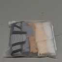 ANZERMIX Women's Breathable Cotton Thong Panties Pack of 6 (Medium)