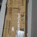 BONTEC Mobile TV Stand with Tilt Function, Rolling TV Cart for 3285 Inch LED LCD OLED Flat & Curved TVs, Portable Stand with Laptop Shelf, Locking Wheels, Max VESA 600x400mm, 121 lbs Capacity, Beige