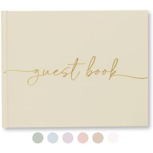 Lamare Elegant Blank Page Wedding Guest Book  The Perfect Polaroid Guest Book for Wedding Receptions, Birthdays, Baby Showers, and Special Events  A Stylish Sign-in Book for Guests