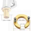Inside Diameter of 1.22 inch/31 mm Hot and Cold Faucet Fixing Tool Set Lock Nut (Fits 1.24"/31.5mm OD tubing) | Prevent Kitchen and Bathroom Faucets from loosening