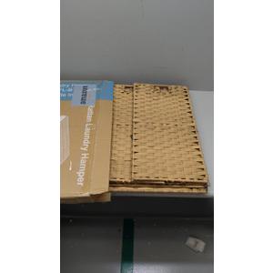 Sweetcrispy Foldable Laundry HamperLarge Capacity Clothes Basket with Lid, 23.8 Gallon (90L) Bin for Bedroom, Bathroom, and Wash RoomDouble Insert Storage Organizer, Goose Yellow