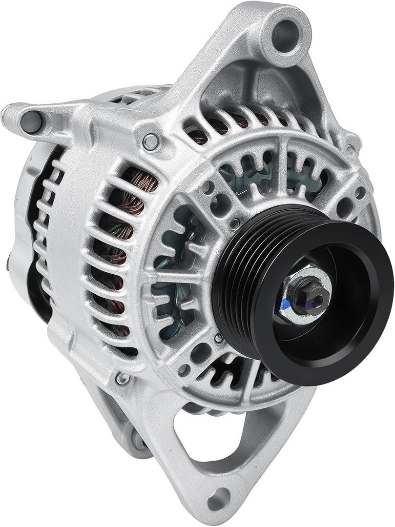 New Alternator Replacement for 1991-1998 Jeep Wrangler Cherokee 2.5 4.0 L4 L6, 93-98 Grand Cherokee, 91-92 Comanche, 97-98 TJ, 97-98 Dodge Dakota, 56005685 85AB 84 121000-3450 3452 3600 3440 13341N