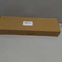 Zeerobee Curtain Rods for Windows 48 to 84, Black Curtain Rod, Adjustable 1 Inch Heavy Duty Outdoor/Indoor Modern Drapery Pole, 32"-86"