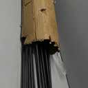 40 Inch Hairpin Legs for Furniture Set of 4, Heavy Duty 3 Rod Metal Table Legs with 3/8" Black Solid Iron, DIY Hair Pin Leg for Counter Bar Stool, Console and Entryway Table, Plant Stand