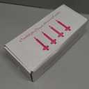 150 Church Candles with Drip Protectors for Devotional Candlelight Vigil Service, Box of 150 Candles, Unscented White 5" H X 1/2" D, No Smoke