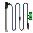 3500W 240V Fully Submersible Electric Water Heater of Baptismal Pool & Above Ground Pool – Portable Immersion Heater with Temp Control & WiFi Timer for Bathtub, Bucket, Spa, Inflatable Pool & Tub etc