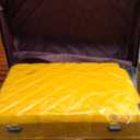 Luggage Sets 5 Piece,Suitcases with Wheels, Hard Case Luggage with Detachable Spinner Wheels,Carry On Luggage Set (5 Piece Sets (20"/24"/28"/DB/TB)) (MangoYellow)