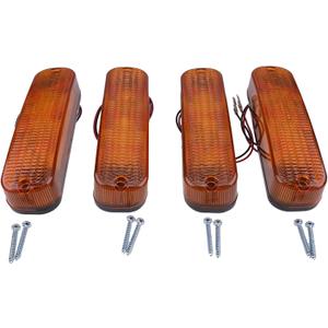 4PCS LED Flashing Cab Light AR60250 Compatible for John Deere 4040 4240 4440 4640 4030 4230 4430 4630
