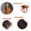 4/30 Human Braiding Hair Water Wave Bulk Human Hair for Braiding Bohemian Knotless 2 Bundles 100g 28inch No Weft 10A Brazilian Virgin Hair Extensions Curly Bulk Human Hair for Boho Braids