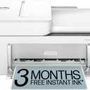 HP DeskJet 4255e Wireless All-in-One Color Inkjet Printer, Scanner, Copier, Best-for-home, 3 month Instant Ink trial included. This printer is only 2.4 ghz capable. AI-enabled (588S6A)