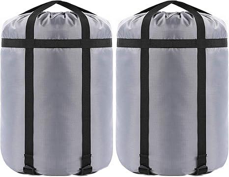 Compression Stuff Sack, 36L Sleeping Bags Storage Stuff Sack Organizer Waterproof Camping Hiking Backpacking Bag for Travel - Great Sleeping Bags Clothes Camping
