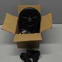 4 Pack 6 Inch Solid Replacement Wheels - Environmentally Friendly Rubber Material, Wear-Resistant PU Tires, Anti-Slip, and Durable ABS Wheel Hub - Easy to Install, (4Pcs 6Inch Wheels)