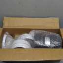 Insputer Portable ac Window Vent Kit with Coupler, 2025 New Adjustable Air Conditioner Window Seal Kit for Sliding Window, Fit for AC with 5.9 & 5.1 Inch Diameter Exhaust Hose(3 Pcs) (White)