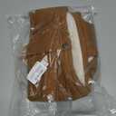 Baby Boy's Girls Kids Hooded Fleece Coat Winter Outwear (Brown)