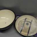 6QT Enameled Cast Iron Dutch Oven For Sourdough Bread Baking