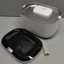 PETLIBRO Cat Water Fountain, Cordless Pet Water Fountain Battery Operated, 2.5L/84oz Dockstream Water Fountains for Cats Indoor, Cat Fountain with Stainless Steel Tray, Easy to Clean BPA-Free (White)