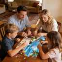 4-Pack 100 Piece Puzzle, Four Seasons Scenery 100 Piece Puzzles for Adults Seniors, Nature Landscape Large Piece Jigsaw Puzzles for Seniors Adults Educational Jigsaw Puzzles 100 Pieces (15x10 in)