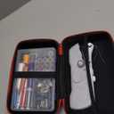 Handheld Sewing Machine with Black Storage Case and 109-Piece Sewing Kit, Mini Portable Cordless Hand Sewing Machine, Ideal for Adults & Beginners, Complete Set of Quick Home Clothing Repair Tools