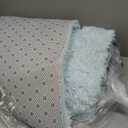 Ultra Soft Fluffy Rugs for Bedroom 4x6 Feet, Shag Area Rugs for Living Room, Large Comfy Furry Rug for Boys Kids Baby Room Decor, Non Slip Nursery Rug Modern Indoor Fuzzy Floor Carpet, Light Blue