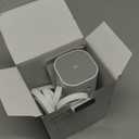 Power Strip Tower with Wireless Charger, Flat Plug Surge Protector Tower with 6FT Extension Cord, 12 AC Multiple Outlets, 4 USB (2 USB C),15W Wireless Charging Power Tower for Home Office Dorm, White