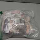 Disney Minnie Mouse Pink, Rose, Black & White Super Soft Milestone Baby Blanket, Pink, White, Black, Raspberry, 40x50 Inch (Pack of 1)