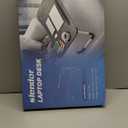 Slendor Lap Desk with Cup Holder, Foldable Laptop Table for Bed, Portable Bed Desk for Laptop and Writing, Computer Tray with Tablet Slot, Notebook Stand Reading Holder for Couch Sofa Floor,Blue